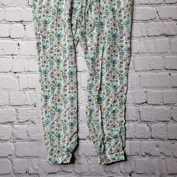 Juicy Couture Desert Paradise Floral Print Jumpsuit Romper Silk Shell Size 2 - Picture 5 of 16